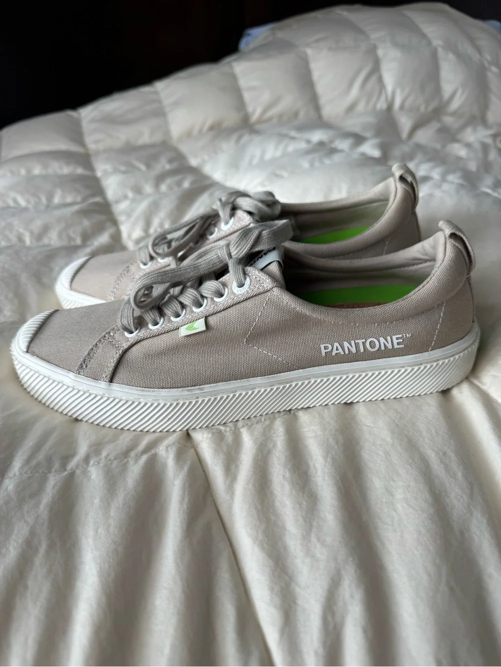 Cariuma x Pantone Canvas Sneakers Beige Gray Men’s US 9.5 EU 42